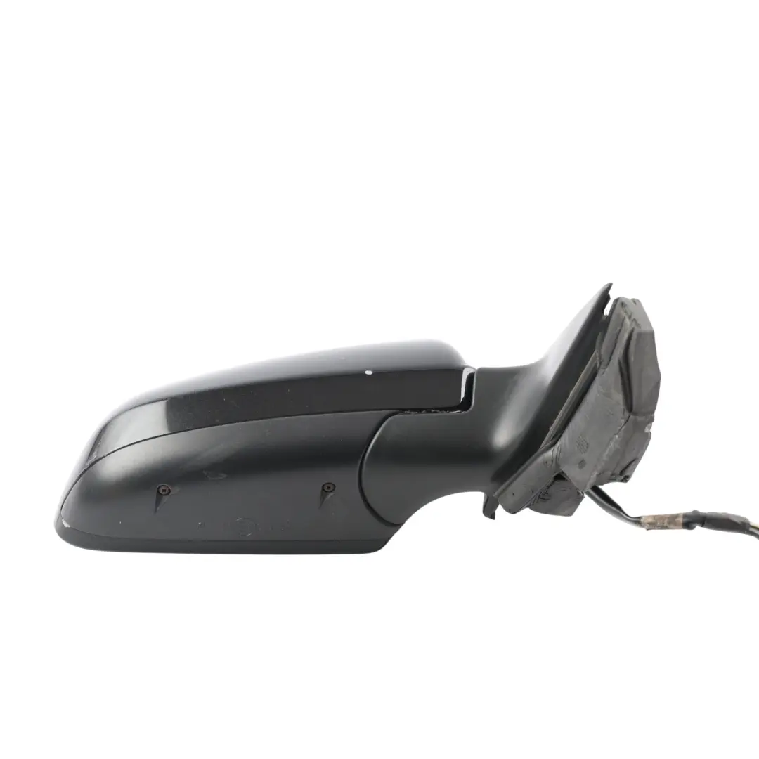 Door Wing Mirror Electric Right O/S Satin Black Cover to Audi A3 S3 8P with Part number 8P2858532G Audi A3 S3 8P Door Wing Mirror Electric Right O/S Satin Black Cover - SKU RHD-8P2858532G-BLK - Part number 8P2858532G