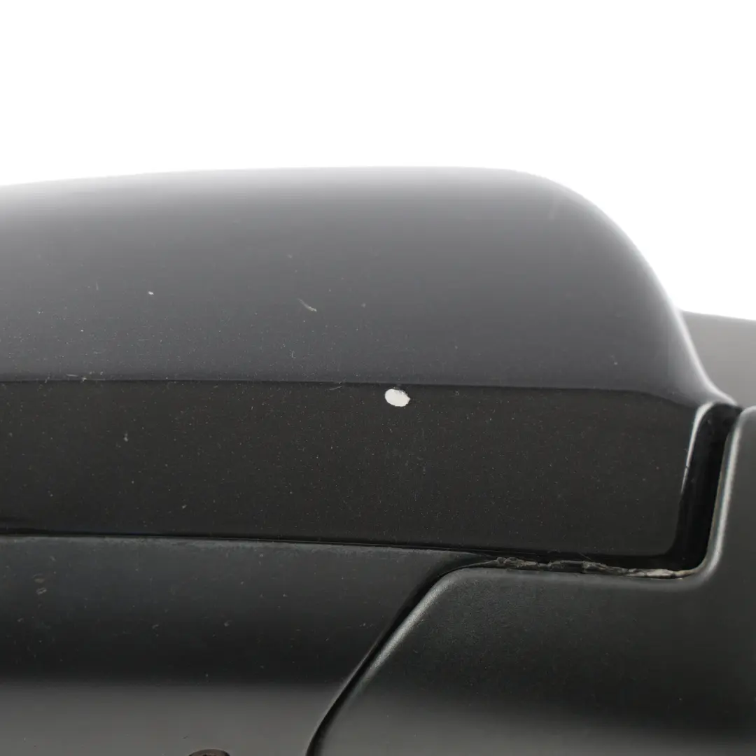 Audi A3 S3 8P Door Wing Mirror Electric Right O/S Satin Black Cover - SKU RHD-8P2858532G-BLK - Part number 8P2858532G