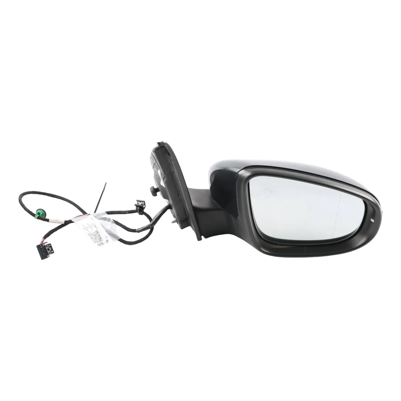Volkswagen Golf Mk6 Wing Mirror Right Electric O/S Carbon Grey A9W 5K0857508AD