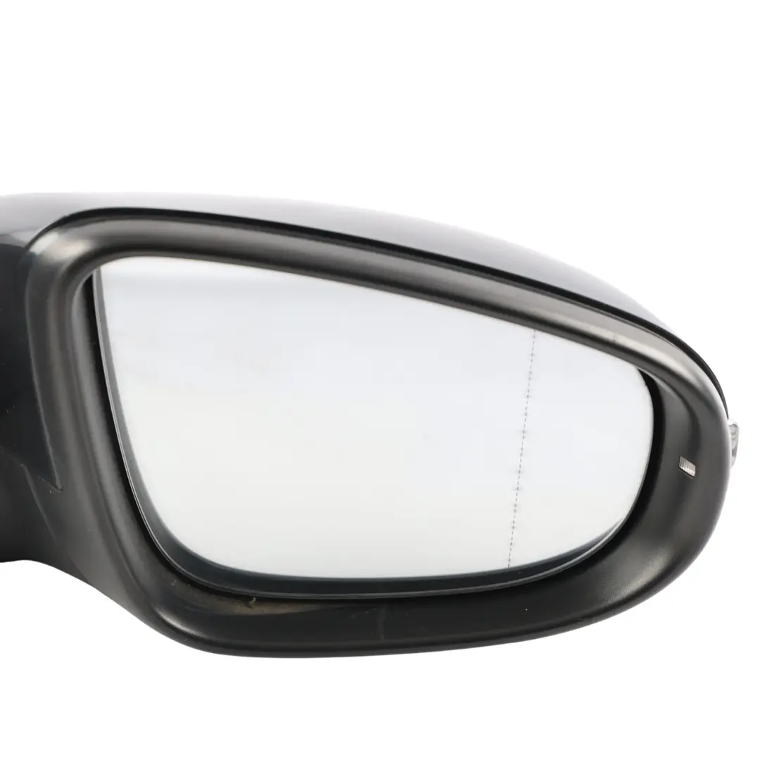 Volkswagen Golf Mk6 Wing Mirror Right Electric O/S Carbon Grey A9W - SKU RHD-5K0857508AD-CSG - Part number 5K0857508AD