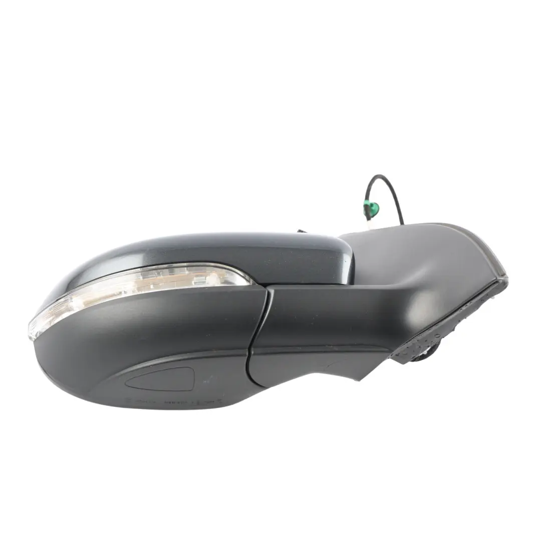 Volkswagen Golf Mk6 Wing Mirror Right Electric O/S Carbon Grey A9W - SKU RHD-5K0857508AD-CSG - Part number 5K0857508AD