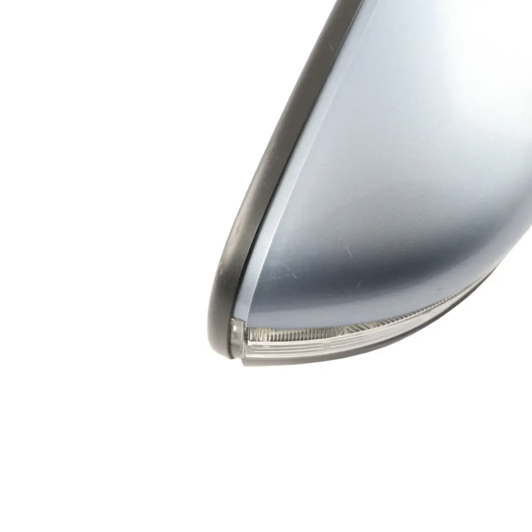 Wing Mirror Right O/S Blue Graphite Pearl Effect C5F to Volkswagen Golf 6 Electric with Part number 5K0857508AD Volkswagen Golf 6 Electric Wing Mirror Right O/S Blue Graphite Pearl Effect C5F - SKU RHD-5K0857508AD-SHB - Part number 5K0857508AD