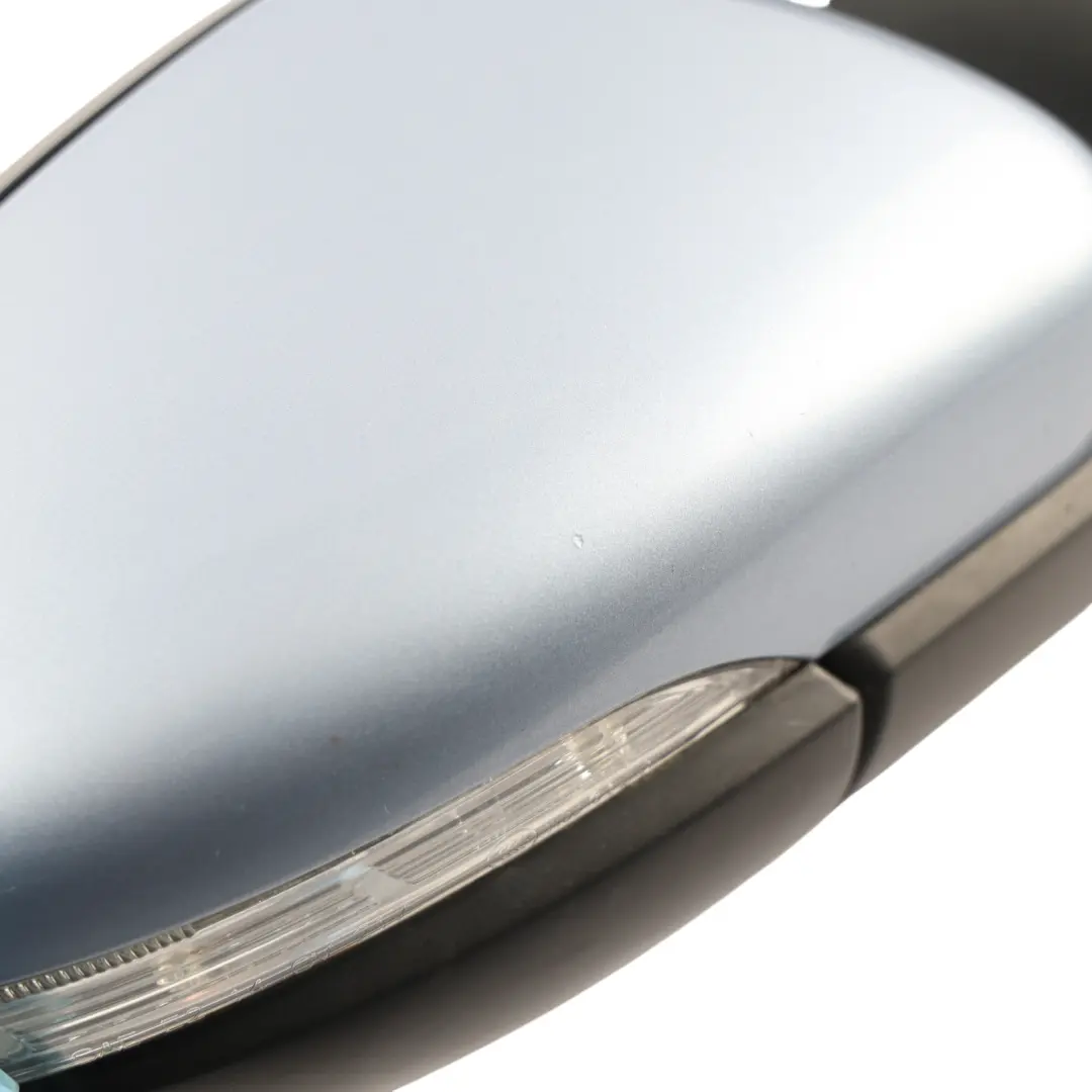 Volkswagen Golf 6 Electric Wing Mirror Right O/S Blue Graphite Pearl Effect C5F - SKU RHD-5K0857508AD-SHB - Part number 5K0857508AD