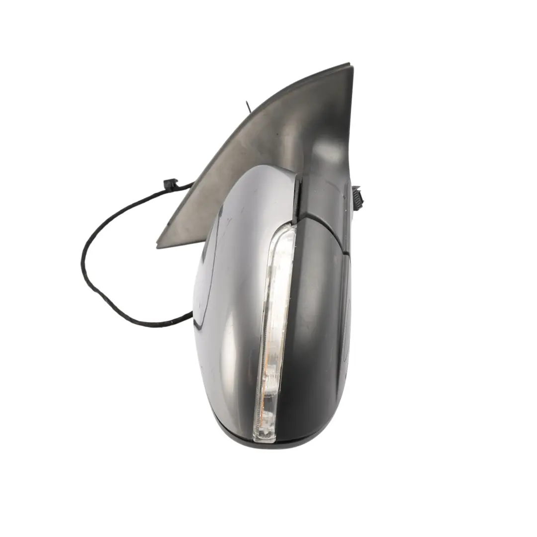Volkswagen Golf 6 Wing Mirror Door Right O/S Electric United Grey Metallic A7T - SKU RHD-5K0857508AD-UGR2 - Part number 5K0857508AD