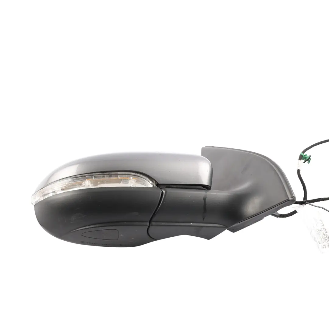 Volkswagen Golf 6 Wing Mirror Door Right O/S Electric United Grey Metallic A7T - SKU RHD-5K0857508AD-UGR2 - Part number 5K0857508AD