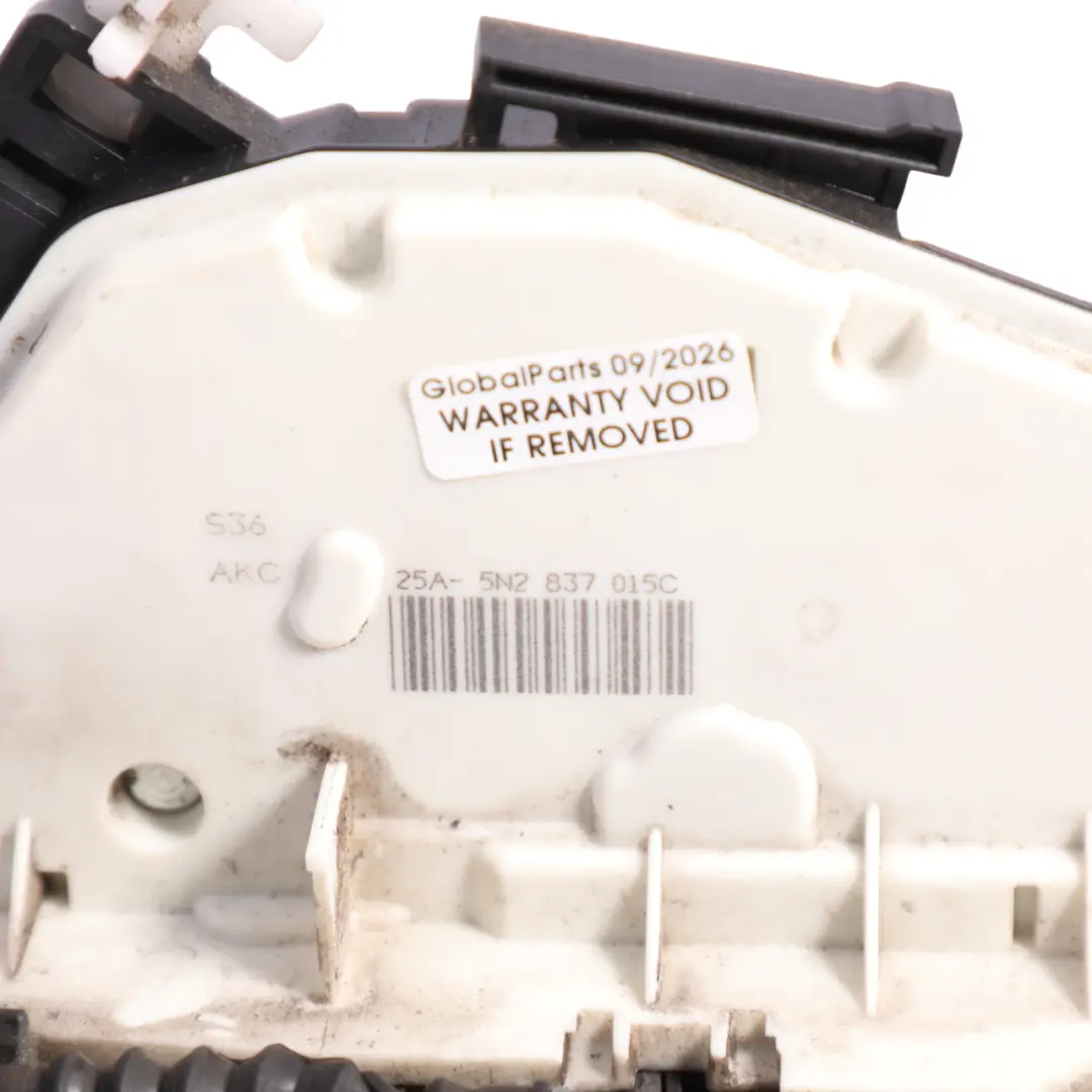 Mk2 Seat Ibiza Mk4 Front Door Lock Latch Left N/S to Skoda Fabia with Part number 5N2837015C Skoda Fabia Mk2 Seat Ibiza Mk4 Front Door Lock Latch Left N/S - SKU RHD-5N2837015C-1 - Part number 5N2837015C