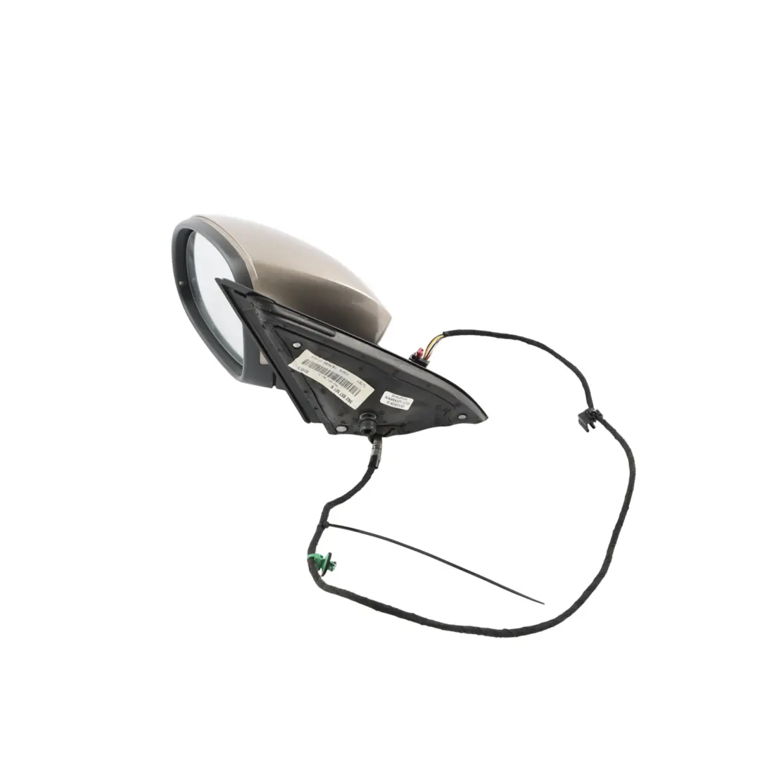 Door Wing Mirror Left N/S Titanium Beige Metallic - A1X to Volkswagen Tiguan 5N with Part number 5N2857507M Volkswagen Tiguan 5N Door Wing Mirror Left N/S Titanium Beige Metallic - A1X - SKU RHD-5N2857507M-TBE - Part number 5N2857507M