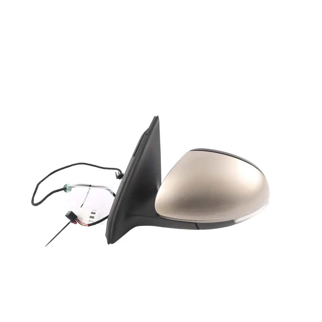 Door Wing Mirror Left N/S Titanium Beige Metallic - A1X to Volkswagen Tiguan 5N with Part number 5N2857507M Volkswagen Tiguan 5N Door Wing Mirror Left N/S Titanium Beige Metallic - A1X - SKU RHD-5N2857507M-TBE - Part number 5N2857507M