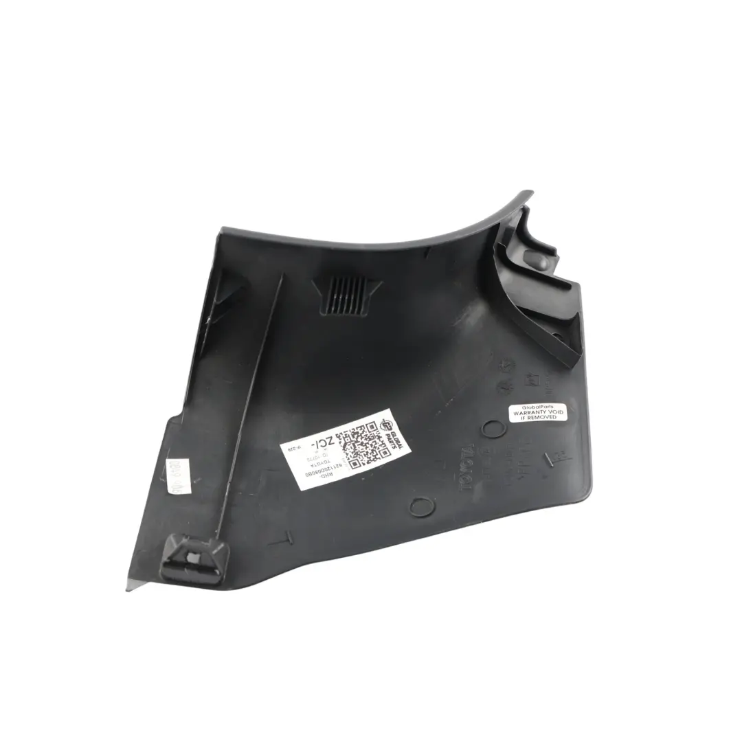 Cowl Side Trim Kick Panel Cover Left N/S Dark Grey to Toyota Yaris P9 with Part number 621120D080B0 Toyota Yaris P9 Cowl Side Trim Kick Panel Cover Left N/S Dark Grey - SKU RHD-621120D080B0 - Part number 621120D080B0