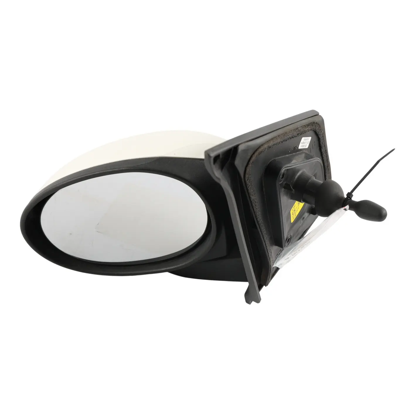 Toyota Aygo B1 Side View Wing Mirror Left N/S Solid White - 068 674920H010B0