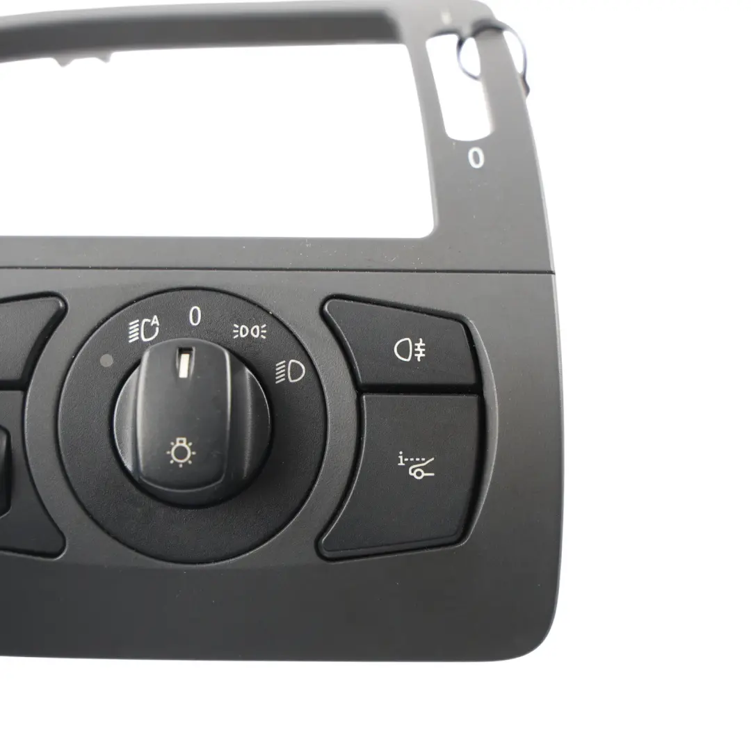 BMW E63 E64 Dashboard Air Vent Grille Front Right O/S Light Switch Unit - SKU RHD-6924280-3 - Part number 6924280