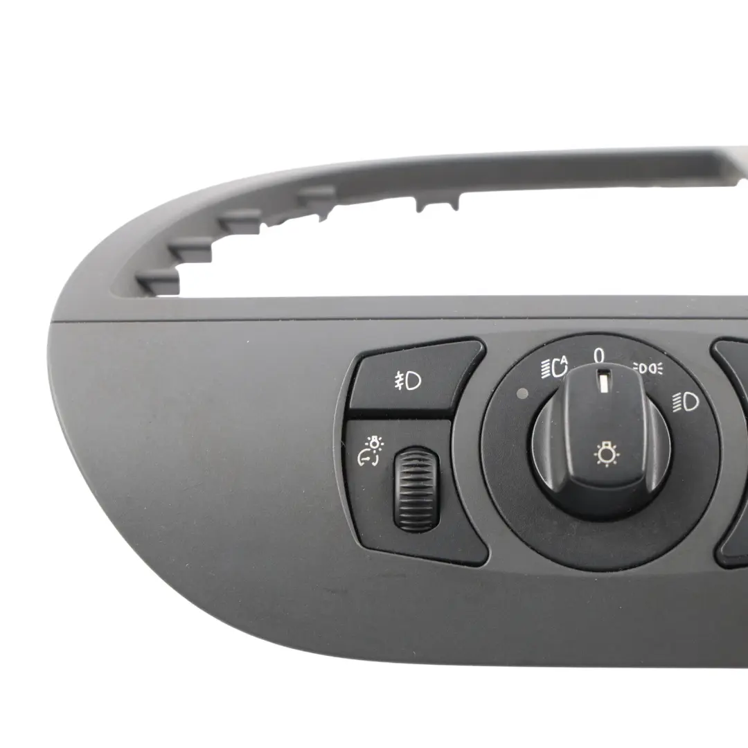BMW E63 E64 Dashboard Air Vent Grille Front Right O/S Light Switch Unit - SKU RHD-6924280-3 - Part number 6924280