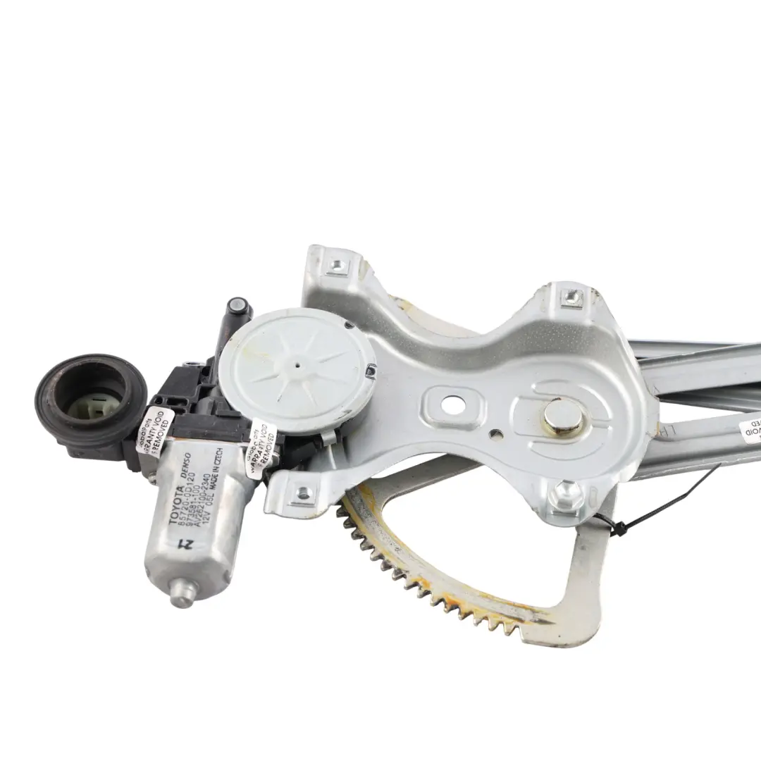 Toyota Yaris P9 Front Door Regulator Lifter Motor Unit Left N/S Side - SKU RHD-698200D141 - Part number 698200D141