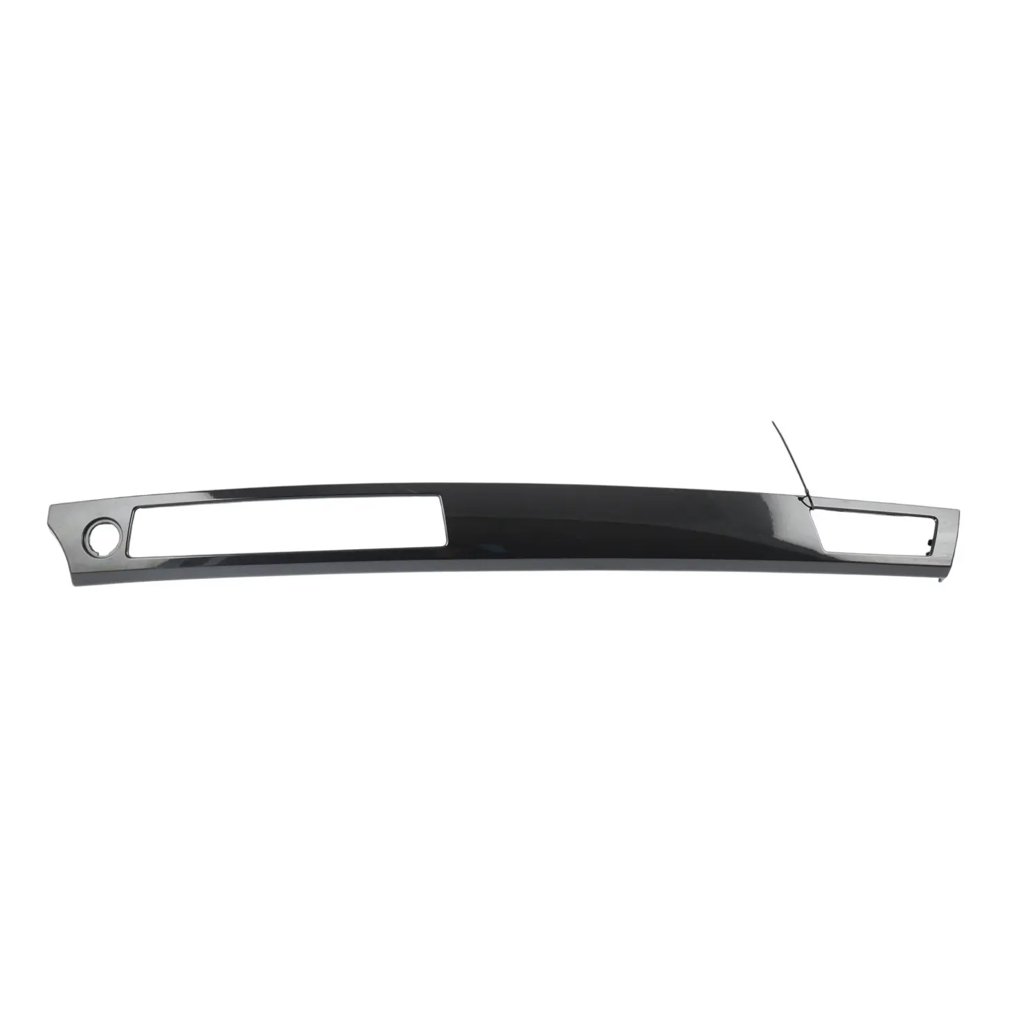 BMW E90 E91 E92 E93 Decorative Strip Trim Dashboard Left N/S Diamond Black