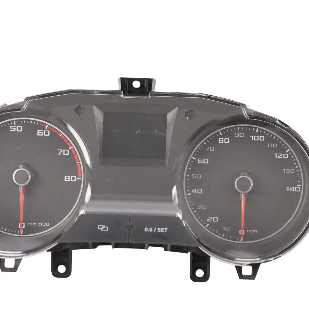 Mk4 Instrument Cluster Speedometer Clocks Petrol Manual to Seat Ibiza with Part number 6J0920907K Seat Ibiza Mk4 Instrument Cluster Speedometer Clocks Petrol Manual - SKU RHD-6J0920907K - Part number 6J0920907K