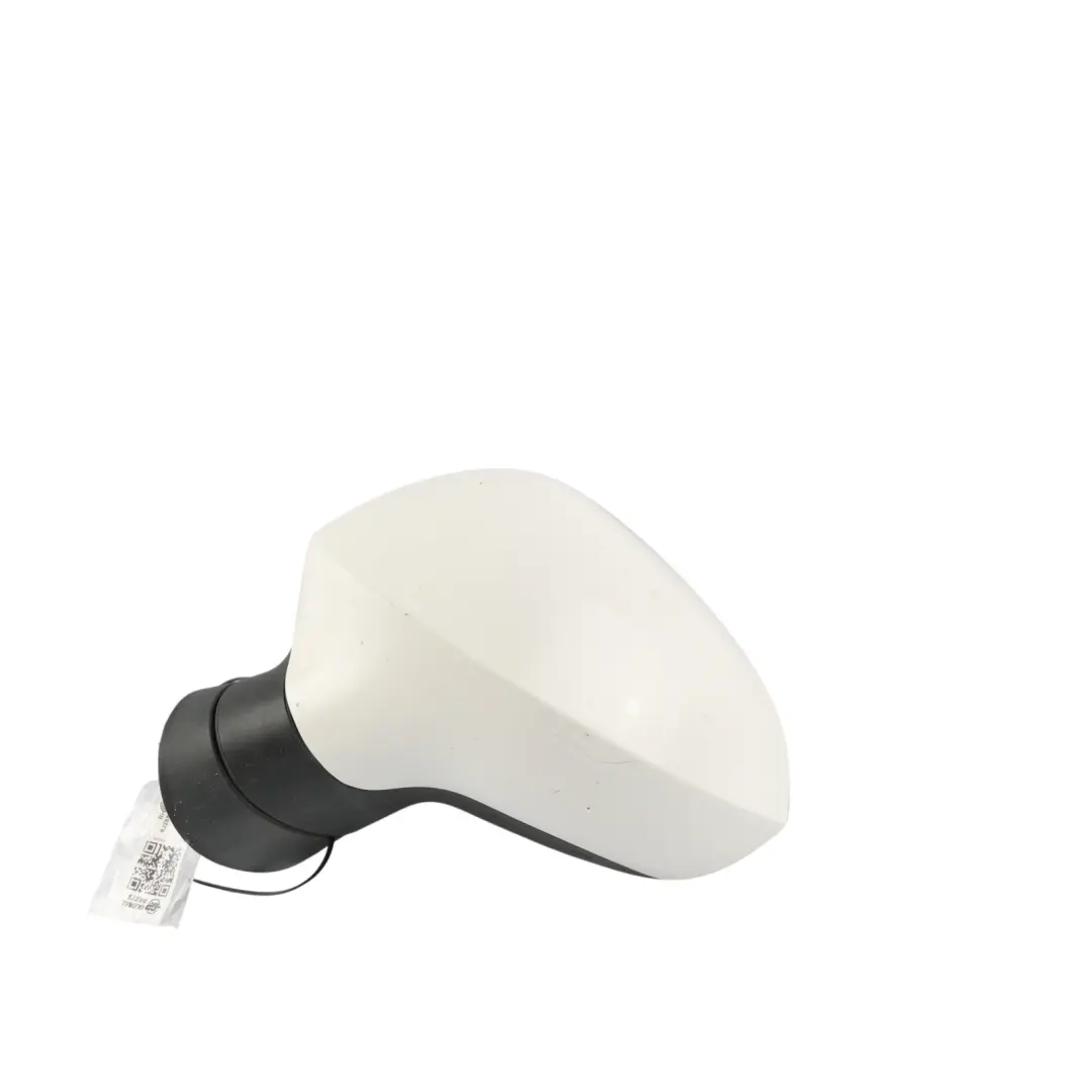 Seat Ibiza Mk4 Door Wing Mirror Electric Heated Left N/S Cortina White - B9A - SKU RHD-6J2857507H-CWH - Part number 6J2857507H