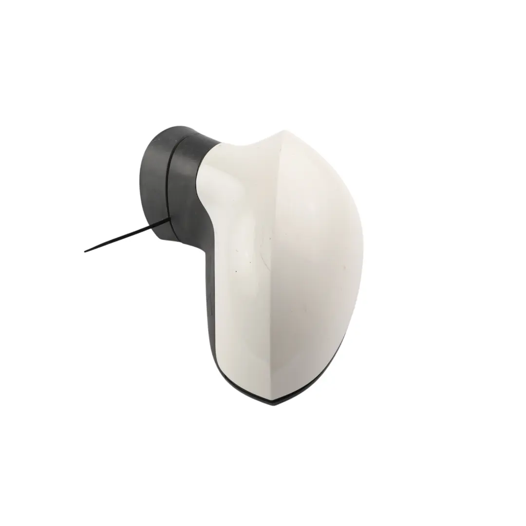 Seat Ibiza Mk4 Door Wing Mirror Electric Heated Left N/S Cortina White - B9A - SKU RHD-6J2857507H-CWH - Part number 6J2857507H