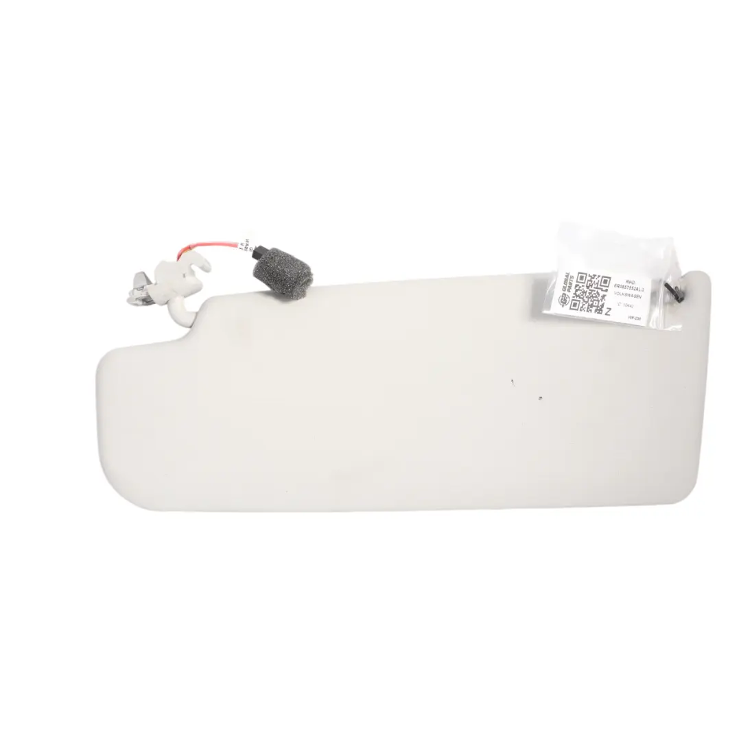 Sun Visor Iluminated Mirror Right O/S Grey to Volkswagen Polo 6R with Part number 6R0857552AL Volkswagen Polo 6R Sun Visor Iluminated Mirror Right O/S Grey - SKU RHD-6R0857552AL-3 - Part number 6R0857552AL