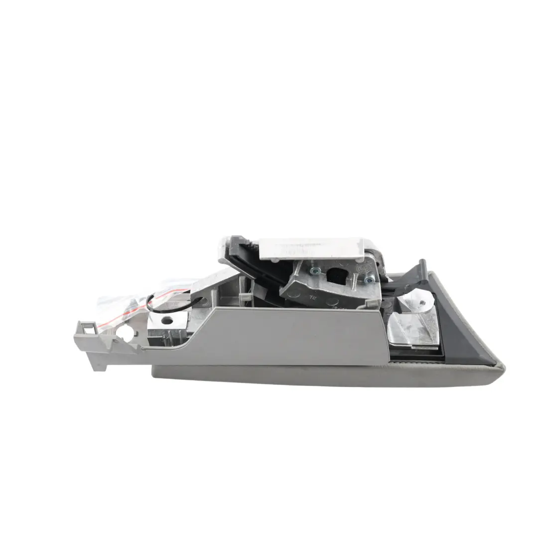 BMW E60 E61 Centre Console Armrest Split Slide Arm Rest Cover Grey - SKU RHD-7115240-1 - Part number 7115240