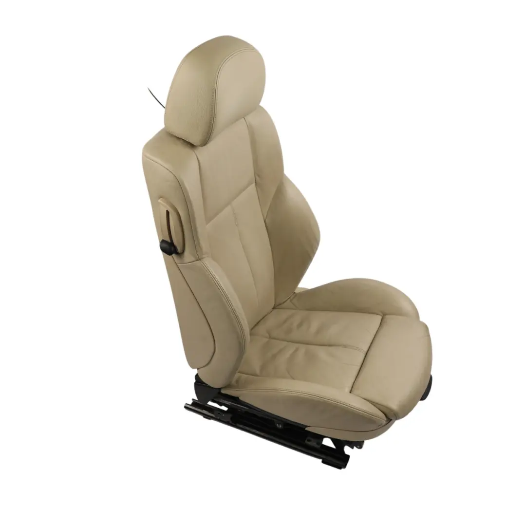 Front Seat Electric Heated Left N/S Leather Cream Beige to BMW E63 Coupe with Part number 7117021 BMW E63 Coupe Front Seat Electric Heated Left N/S Leather Cream Beige - SKU RHD-7117021-1 - Part number 7117021