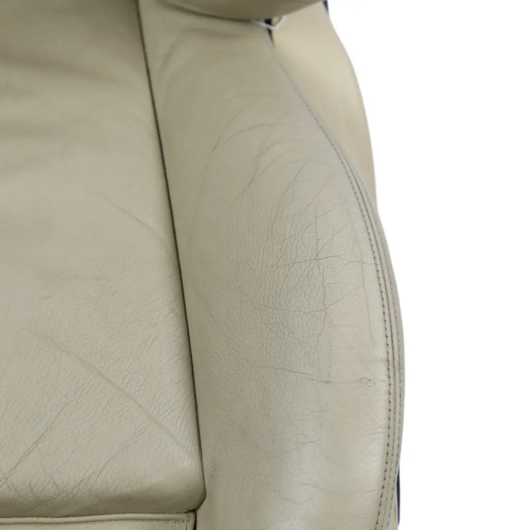 BMW E63 Coupe Front Seat Electric Heated Left N/S Leather Cream Beige - SKU RHD-7117021-1 - Part number 7117021