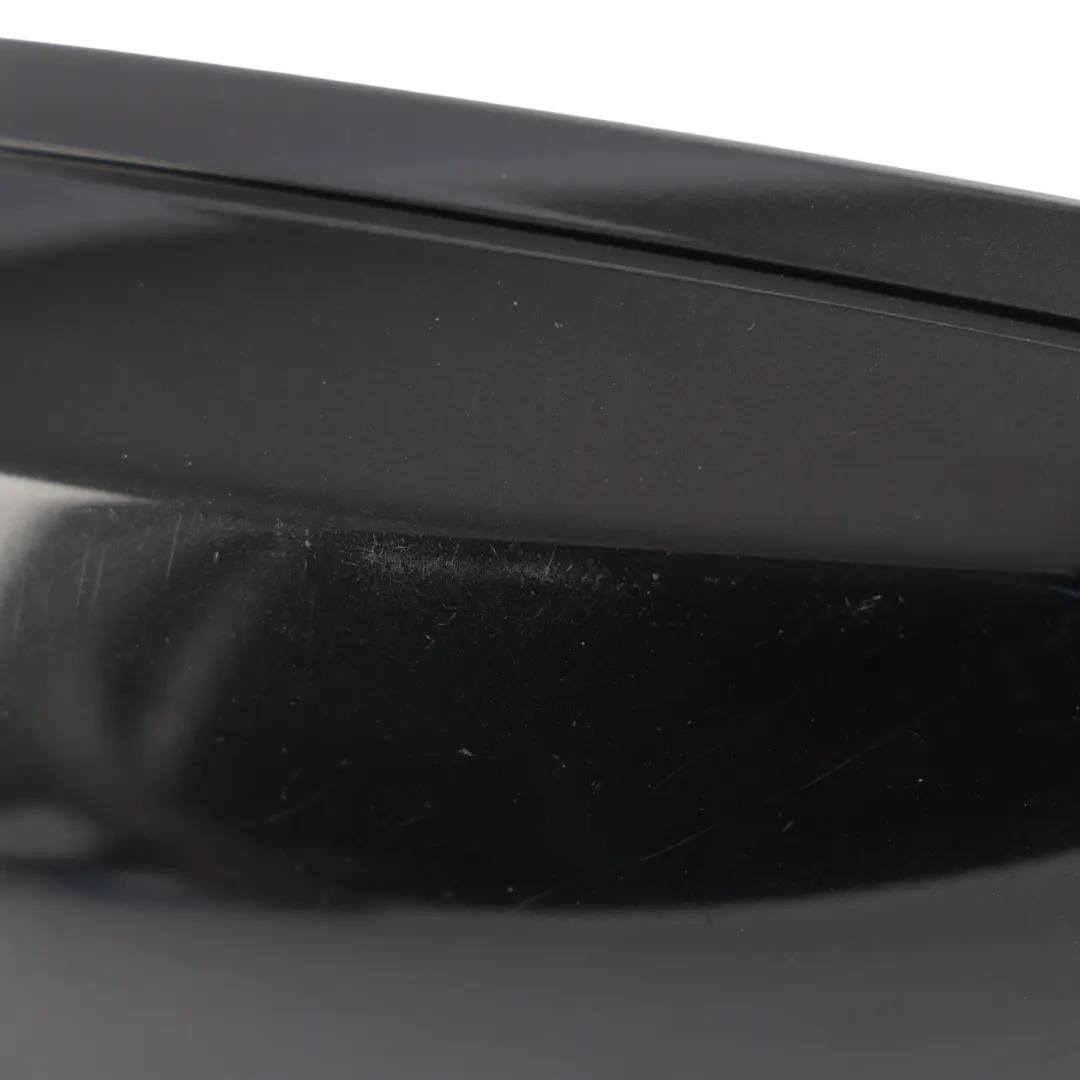 BMW E63 E64 Heated Left Wing Mirror N/S Black Sapphire Metallic - 475 - SKU rhd-7189343-BS - Part number 7189343