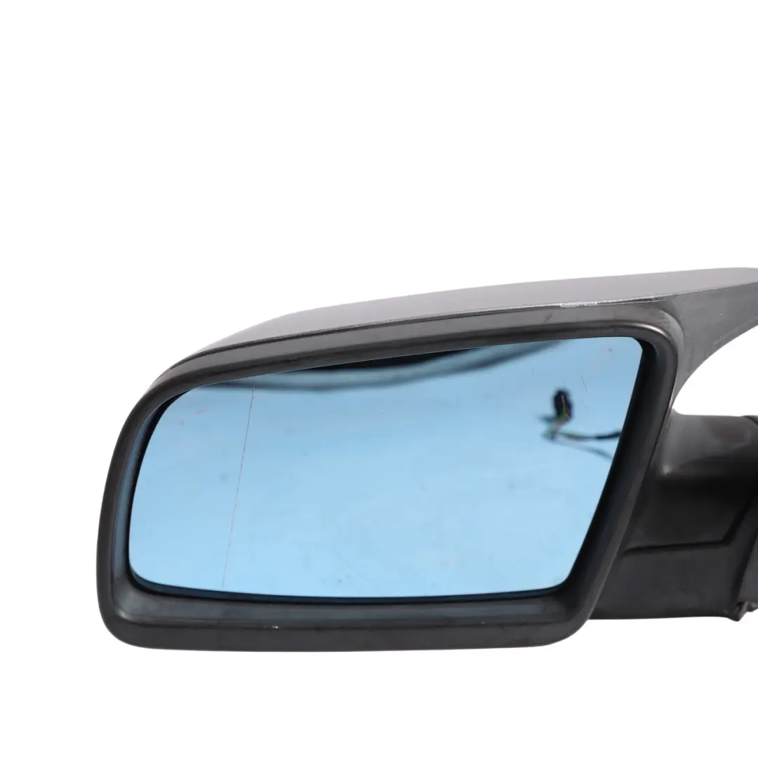 BMW E60 E61 Wing Mirror Heated Left N/S Silbergrau Silver Grey Metallic - A08 - SKU RHD-7189487-SBG3 - Part number 7189487