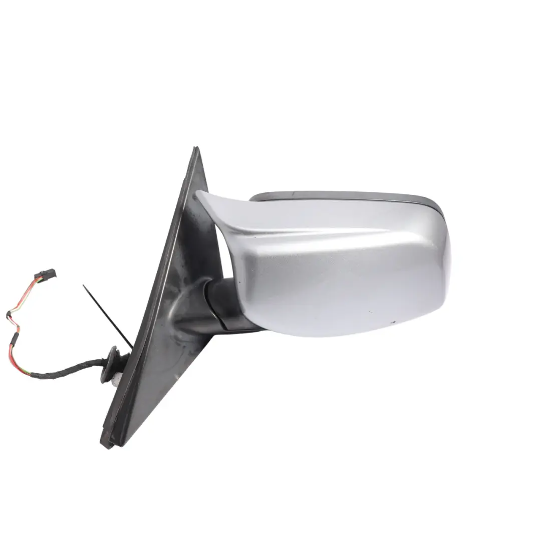 BMW E60 E61 Wing Mirror Heated Left N/S Silbergrau Silver Grey Metallic - A08 - SKU RHD-7189487-SBG3 - Part number 7189487