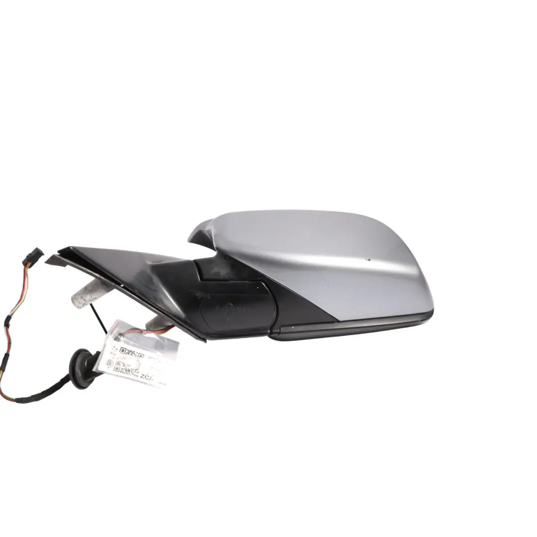 Wing Mirror Heated Left N/S Silbergrau Silver Grey Metallic - A08 to BMW E60 E61 with Part number 7189487 BMW E60 E61 Wing Mirror Heated Left N/S Silbergrau Silver Grey Metallic - A08 - SKU RHD-7189487-SBG3 - Part number 7189487
