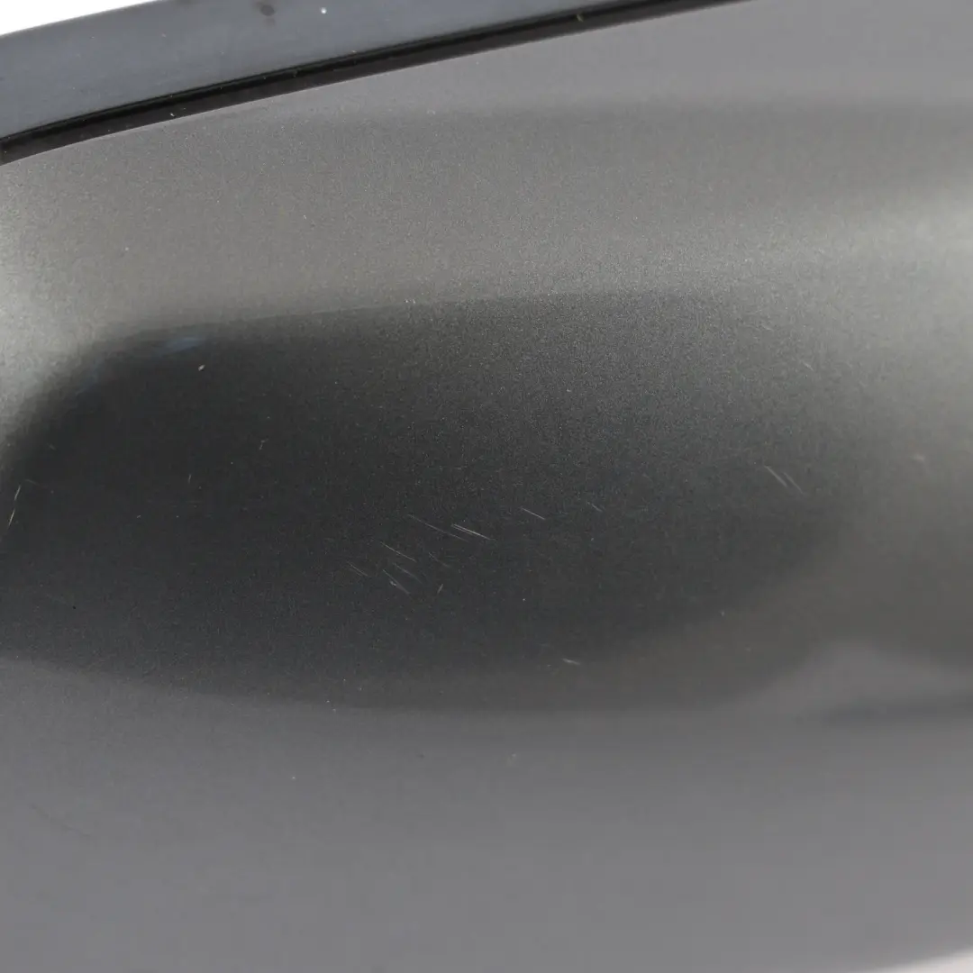 BMW E60 E61 Wing Mirror Power Fold Right O/S Titangrau II Metallic - A36 - SKU RHD-7189612-TGR1 - Part number 7189612
