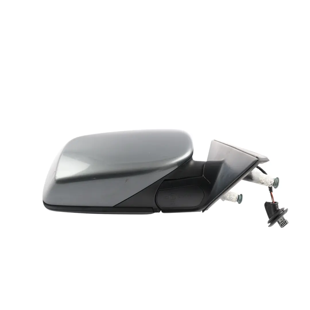 Wing Mirror Power Fold Right O/S Titangrau II Metallic - A36 to BMW E60 E61 with Part number 7189612 BMW E60 E61 Wing Mirror Power Fold Right O/S Titangrau II Metallic - A36 - SKU RHD-7189612-TGR1 - Part number 7189612