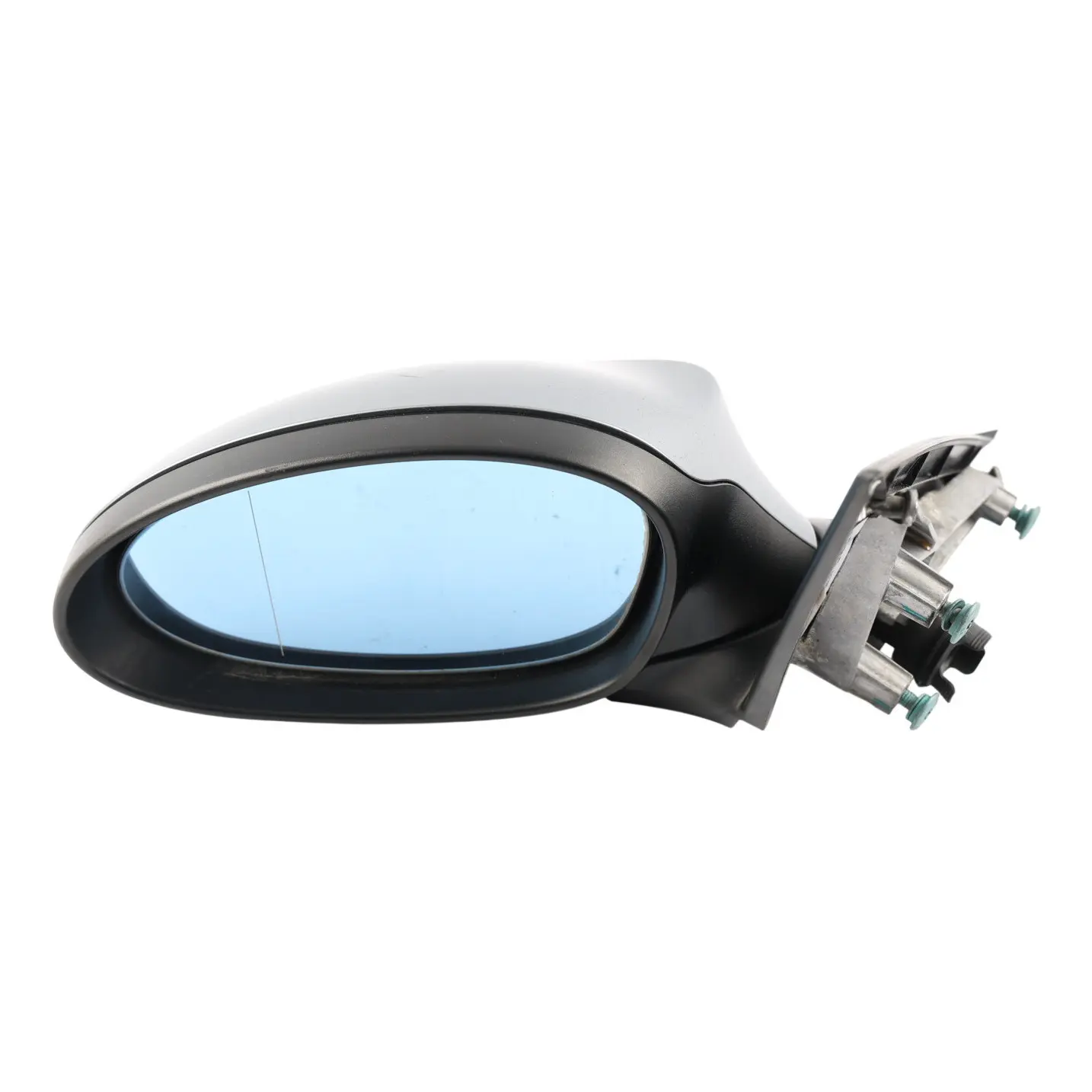 BMW 1 Series E87 Heated Left Wing Mirror N/S Quarzblau Quartz Blue Metallic A18