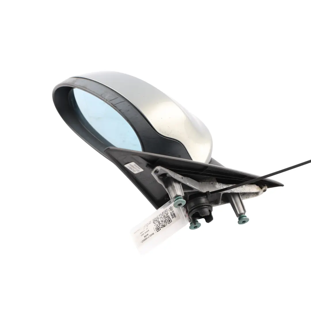 Heated Left Wing Mirror N/S Arktis Arctic Metallic - A34 to BMW 3 Series E90 E91 with Part number 7189947 BMW 3 Series E90 E91 Heated Left Wing Mirror N/S Arktis Arctic Metallic - A34 - SKU RHD-7189947-AM9 - Part number 7189947