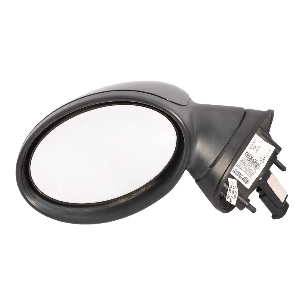 BMW Mini 2 R50 R52 R53 Left Door Wing Mirror N/S Astro Black Metallic A25