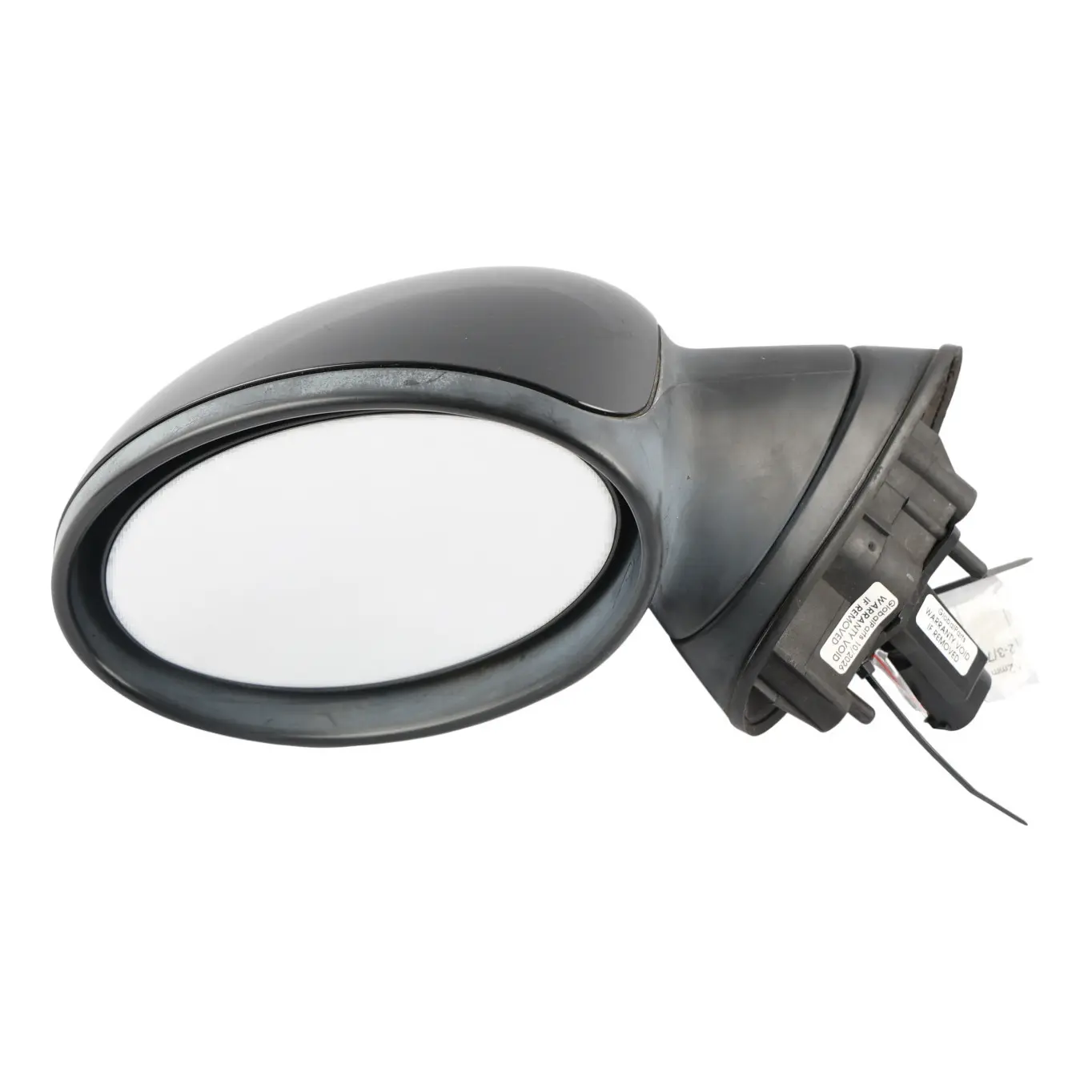 Wing Mirror Mini Cooper One R50 R52 R53 Outside Left N/S Door Black 3 Pins