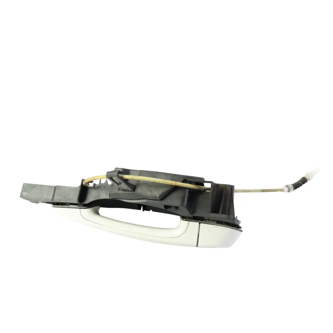 BMW X5 E70 X3 F25 Door Handle Front Left N/S Alpinweiss 3 White - 300 - SKU RHD-7193277-AW - Part number 7193277
