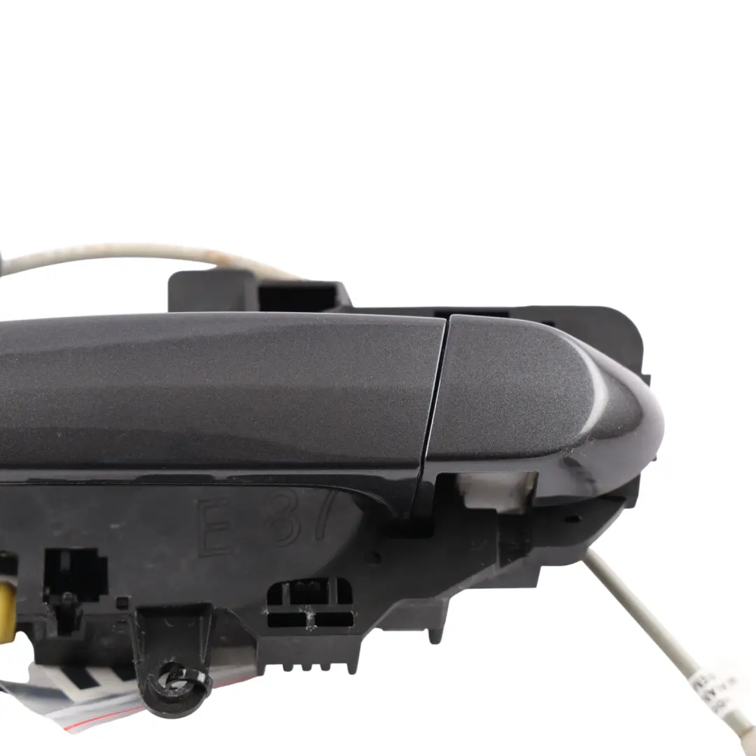 BMW E81 E87 E88 Door Outer Exterior Handle Grab Trim Left N/S Black - SKU RHD-7200935-2 - Part number 7200935