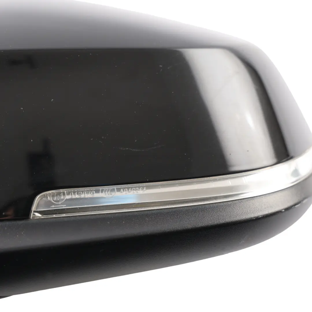 BMW F20 Wing Mirror Heated Door Left N/S Outside Black 6 Pins - SKU rhd-7242703-BLK - Part number 7242703
