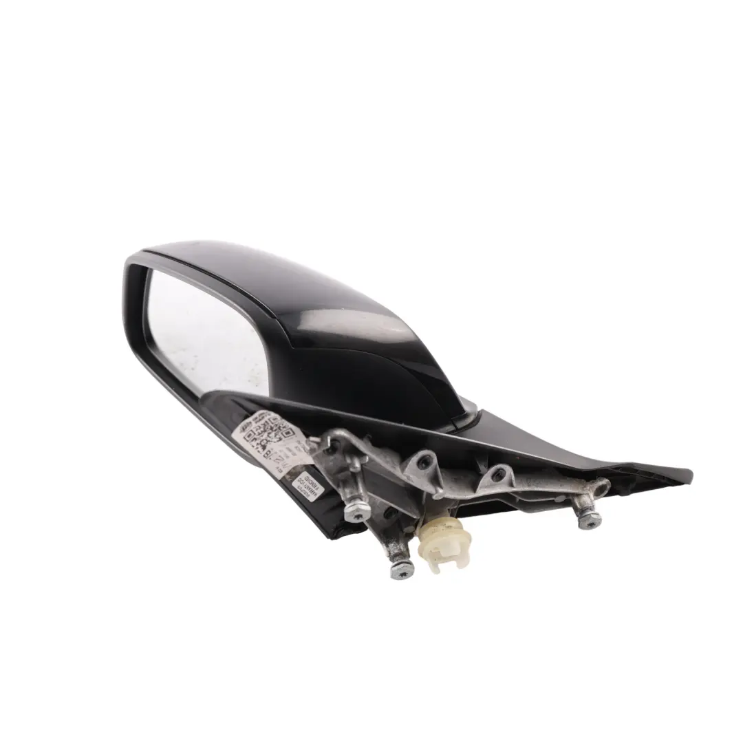 BMW F20 Wing Mirror Heated Door Left N/S Outside 6 Pins Schwarz 2 Black - 668 - SKU RHD-7242703-SCH1 - Part number 7242703