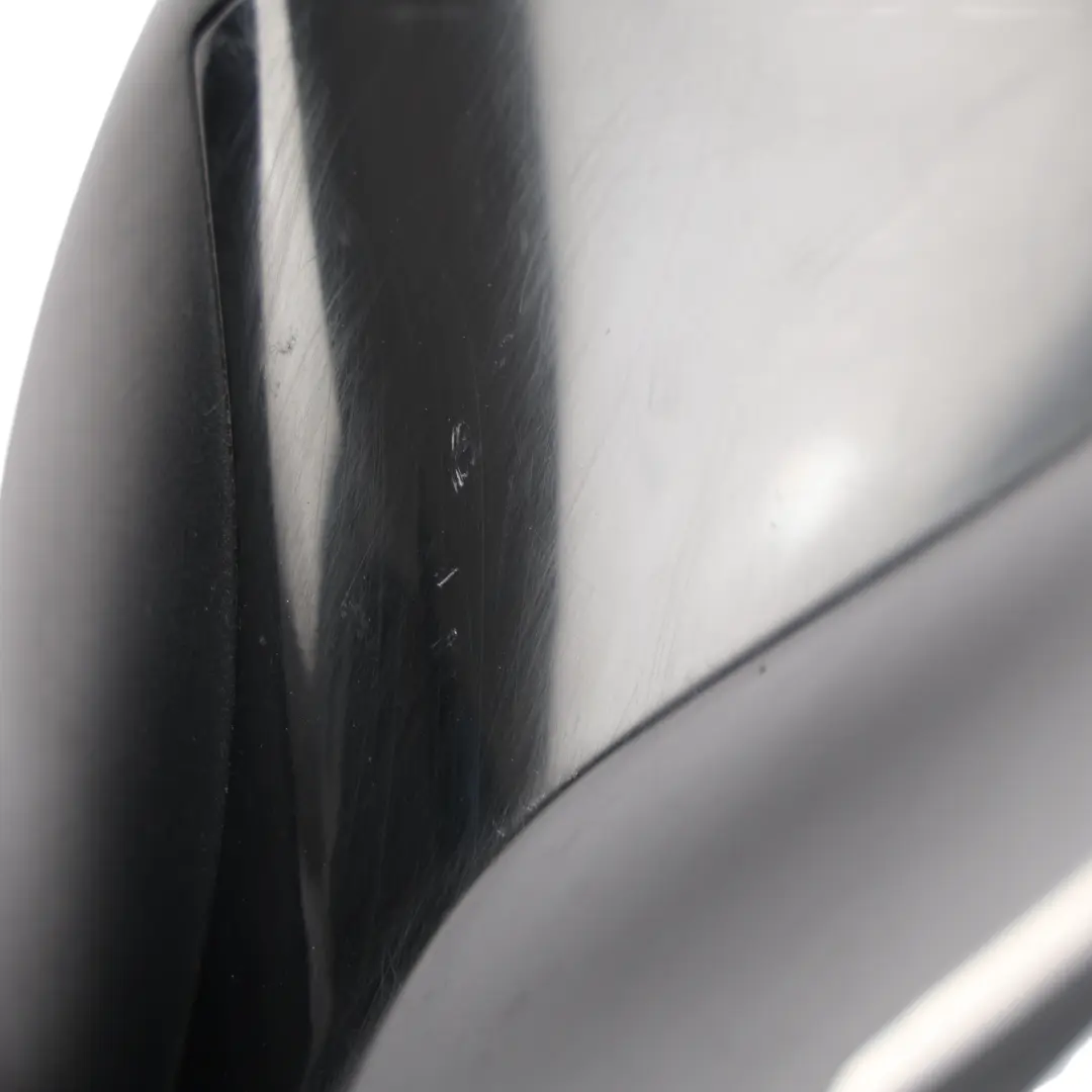 BMW F20 Wing Mirror Heated Door Left N/S Outside 6 Pins Schwarz 2 Black - 668 - SKU RHD-7242703-SCH1 - Part number 7242703
