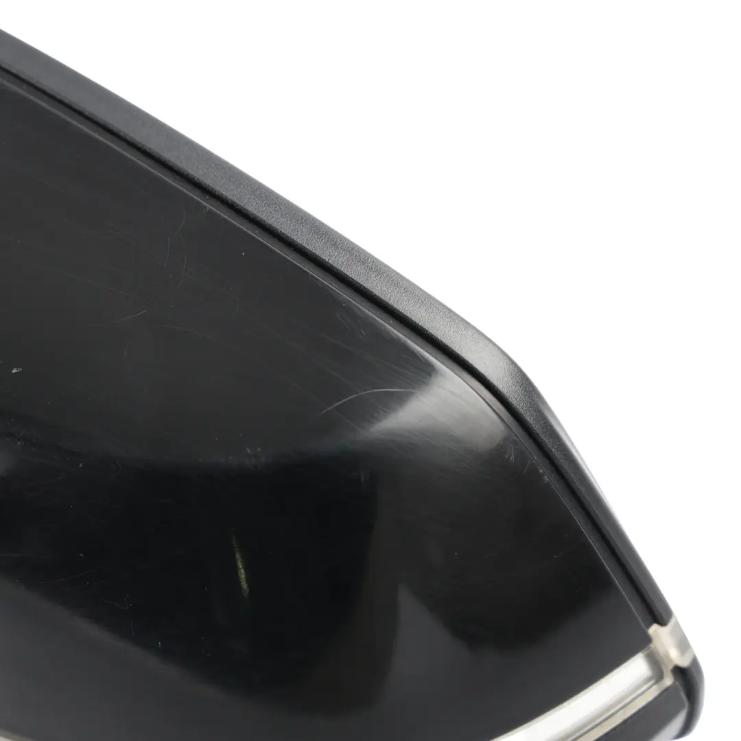 BMW F20 Wing Mirror Heated Door Left N/S Outside 6 Pins Schwarz 2 Black - 668 - SKU RHD-7242703-SCH1 - Part number 7242703