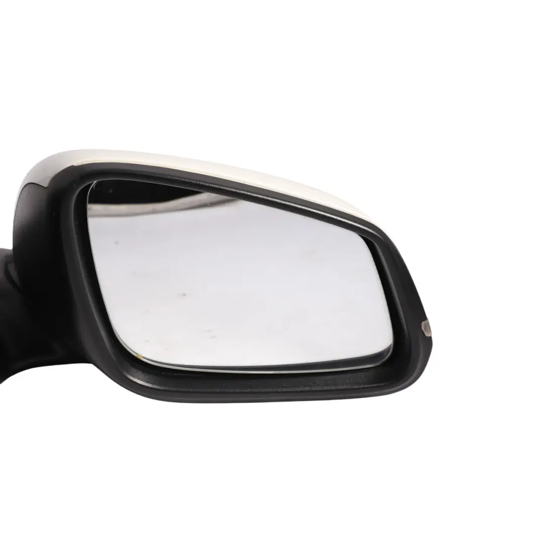 BMW F20 Wing Mirror Heated Right O/S 6 Pins Outside Alpinweiss White 300 - SKU RHD-7242704-AW - Part number 7242704