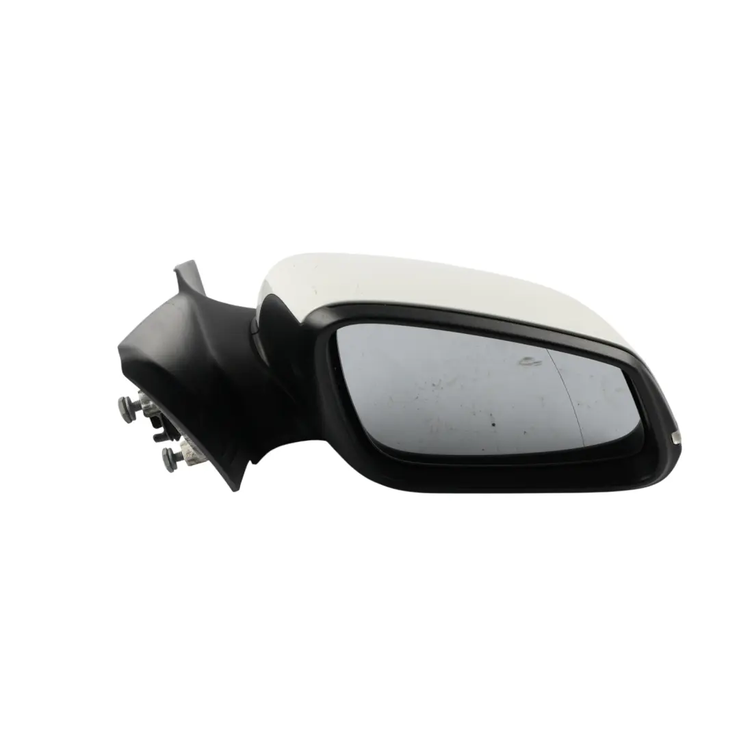 BMW F20 Wing Mirror Heated Right O/S Outside 6 Pins Alpinweiss White - 300 - SKU RHD-7242704-AW1 - Part number 7242704