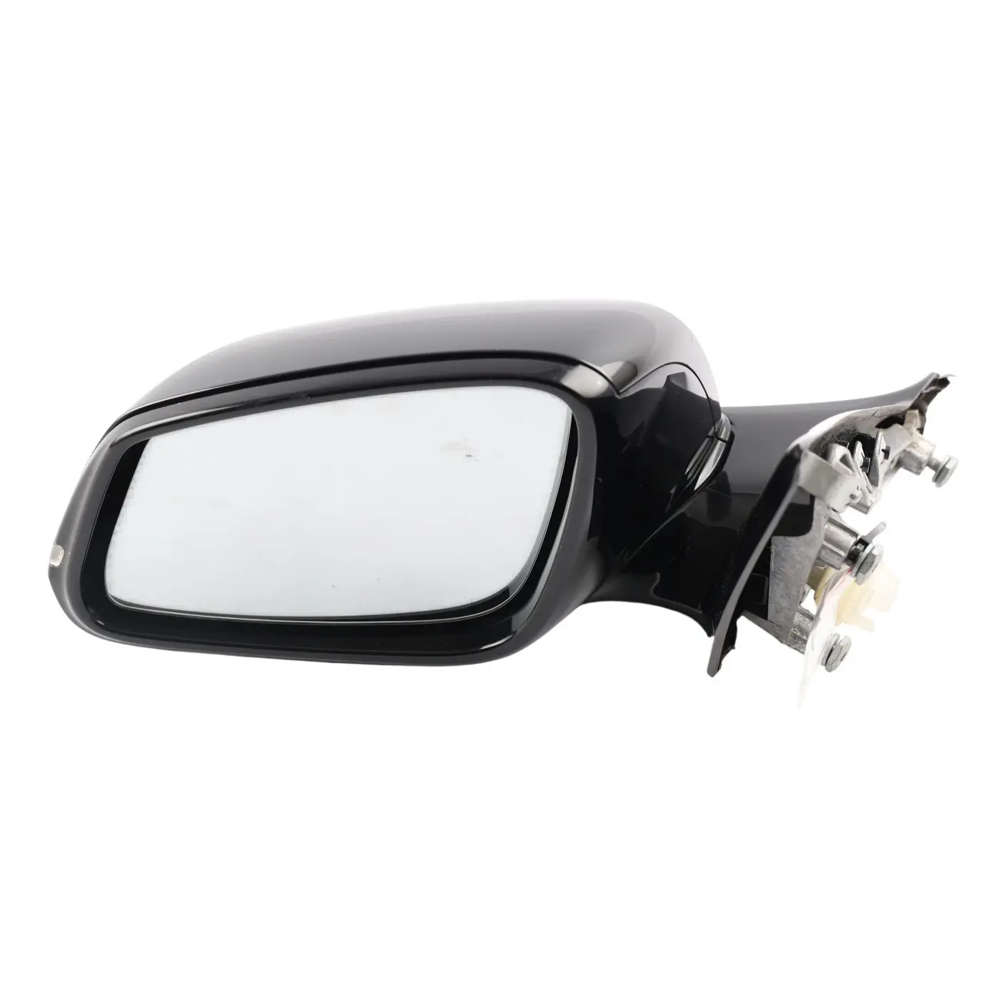 BMW F20 Wing Mirror Door Left Heated N/S High Gloss Black Sapphire Metallic 475