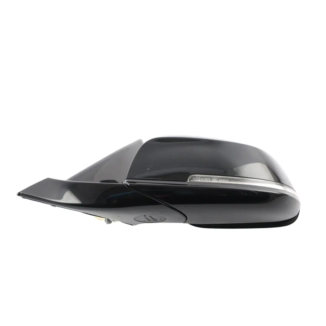 BMW F20 Wing Mirror Door Left Heated N/S High Gloss Black Sapphire Metallic 475 - SKU RHD-7242779-BS1 - Part number 7242779