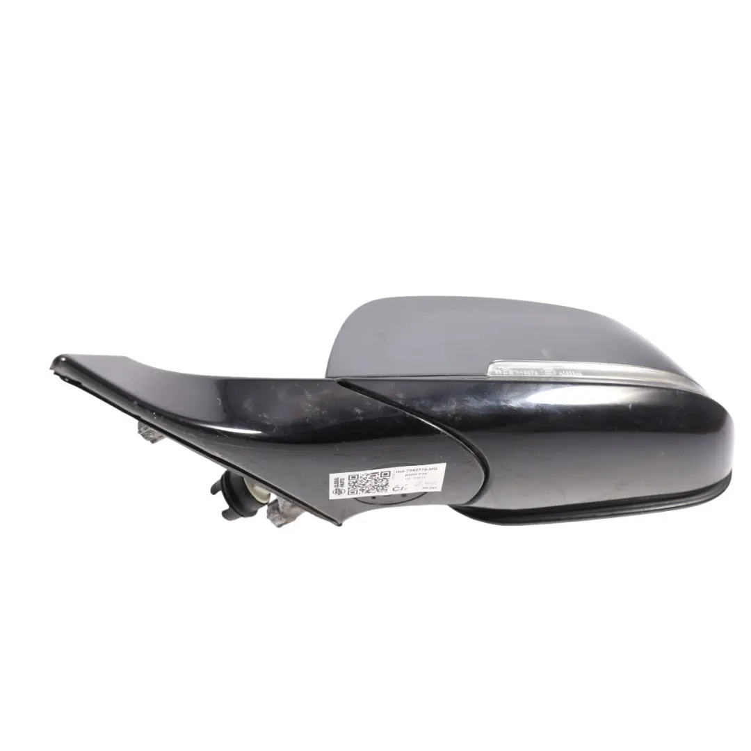 Door Wing Mirror BMW F20 Left Heated N/S High Gloss Mineralgrau Mineral Grey B39 to with Part number 7242779 Door Wing Mirror BMW F20 Left Heated N/S High Gloss Mineralgrau Mineral Grey B39 - SKU rhd-7242779-MG - Part number 7242779
