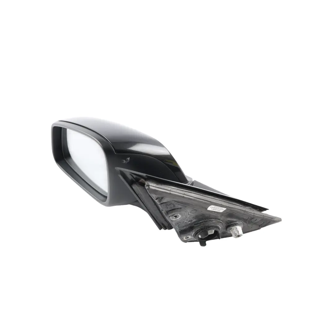  Wing Mirror BMW F30 F31 Heated Left Door N/S 6 Pins Black Sapphire Metallic 475 - SKU rhd-7245093-BS - Part number 7245093