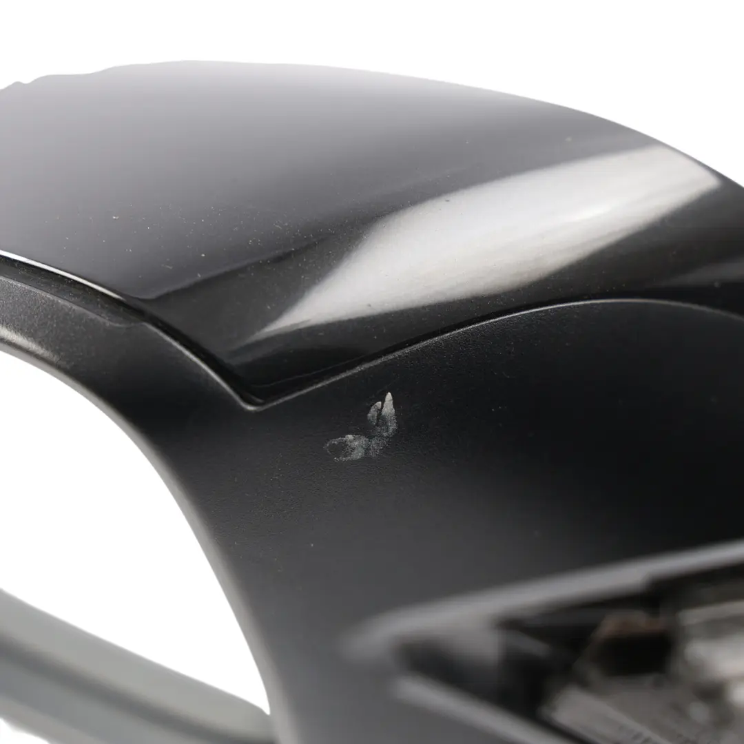  Wing Mirror BMW F30 F31 Heated Left Door N/S 6 Pins Black Sapphire Metallic 475 - SKU rhd-7245093-BS - Part number 7245093