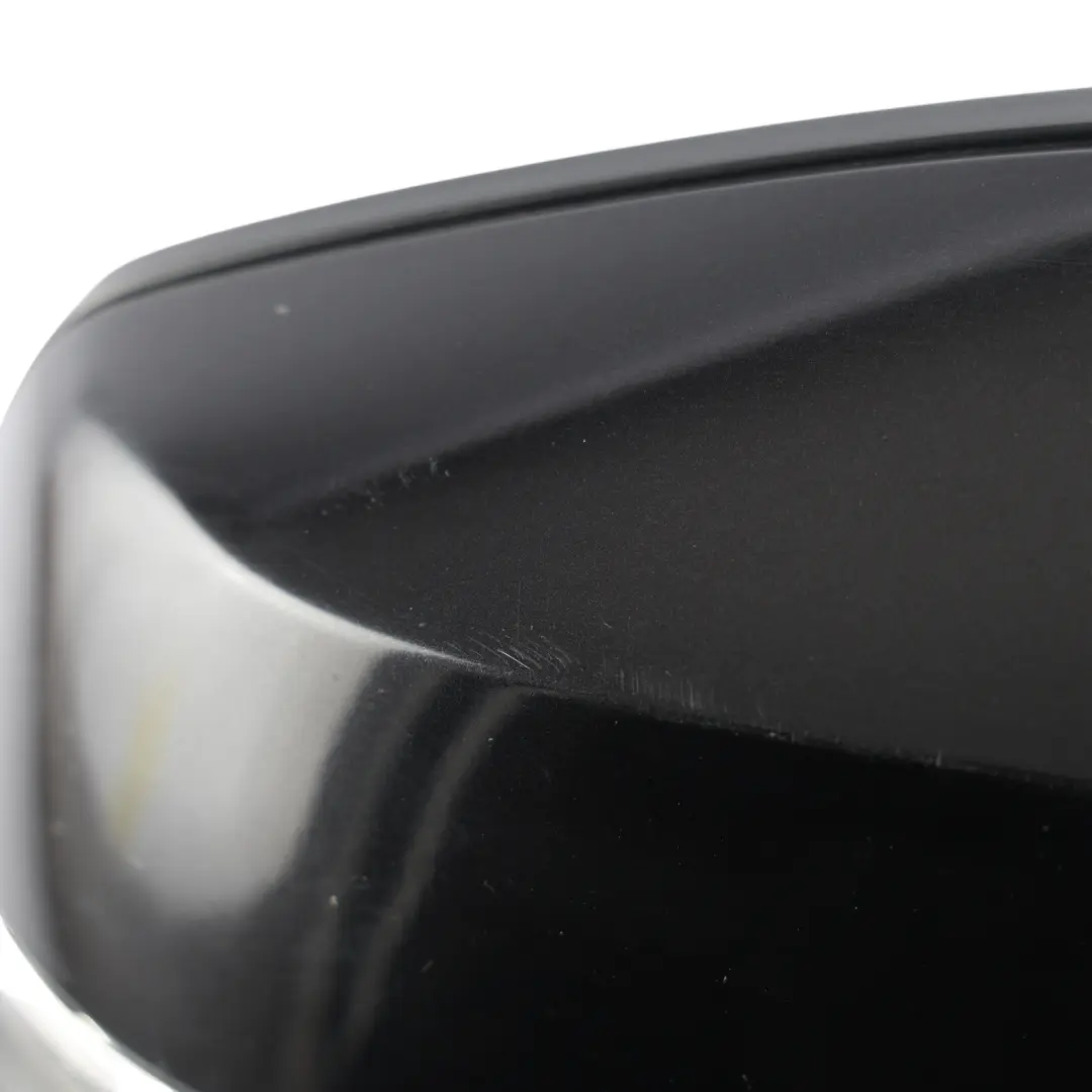  Wing Mirror BMW F30 F31 Heated Right Door O/S Black Sapphire Metallic 475 6 Pins - SKU rhd-7245094-BS - Part number 7245094