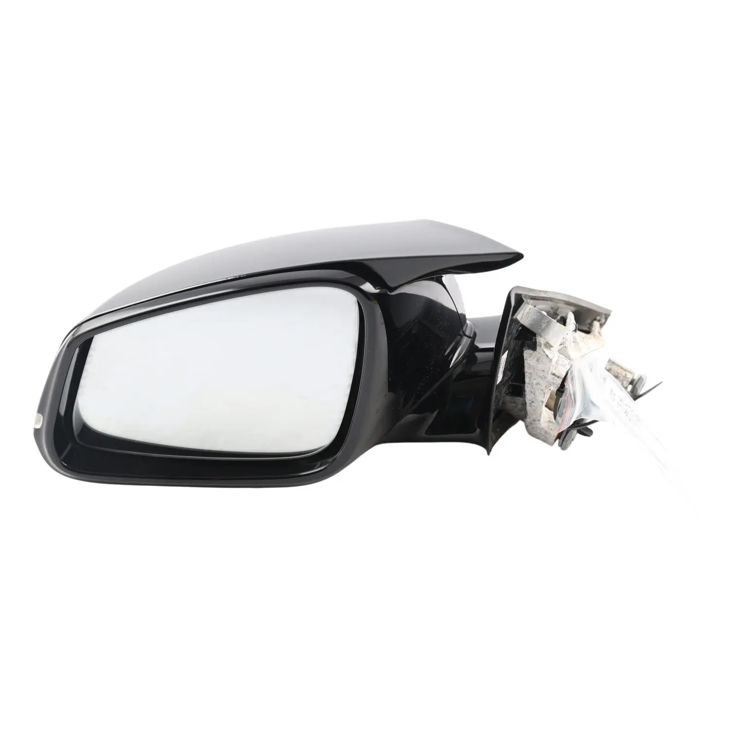 Wing Mirror BMW F30 F31 M Sport High Gloss Heated Left N/S Shadow Line Black
